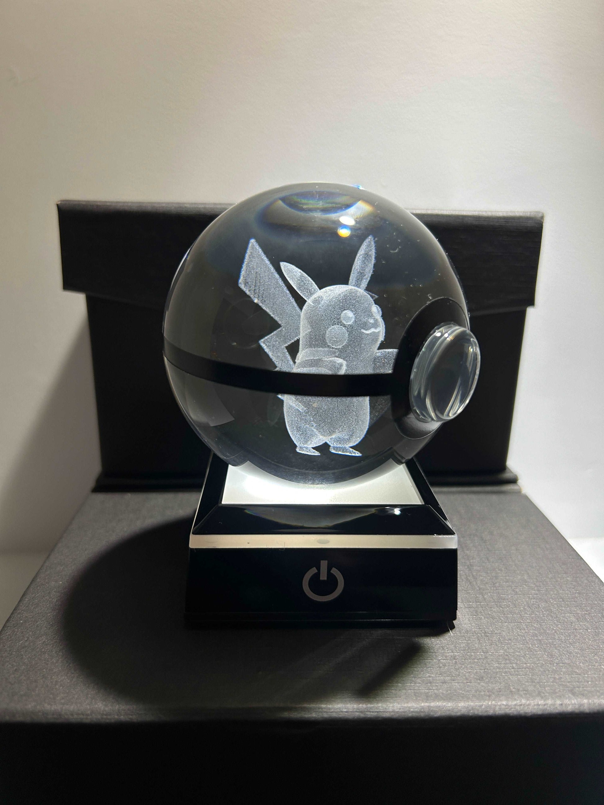 Crystal Pikachu Pokeball